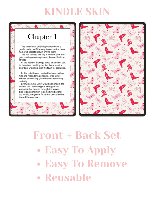 Cowboy Boot Kindle Skin for Paperwhite 6.8"